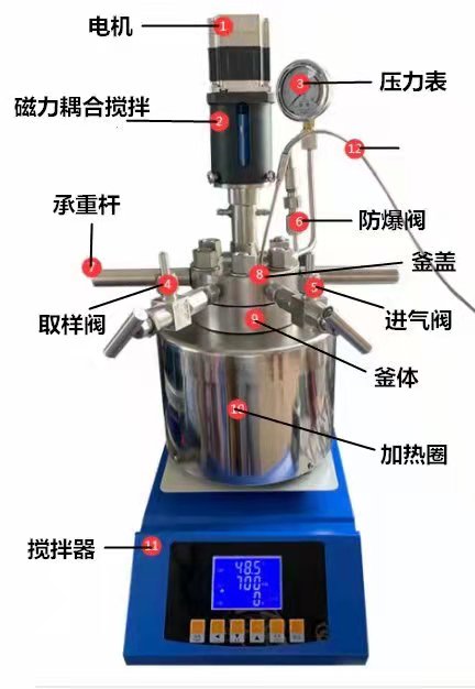 不銹鋼高壓反應(yīng)釜在進(jìn)行加熱和制冷操作時(shí)需要的注意事項(xiàng)